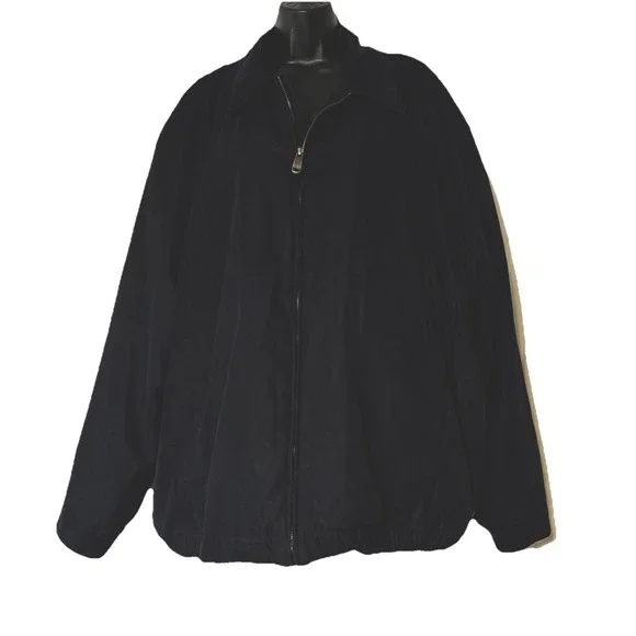Covington Men's Jacket Size‎ XXL Black Full Zip Coat Outerwear - Picture 3 of 9
